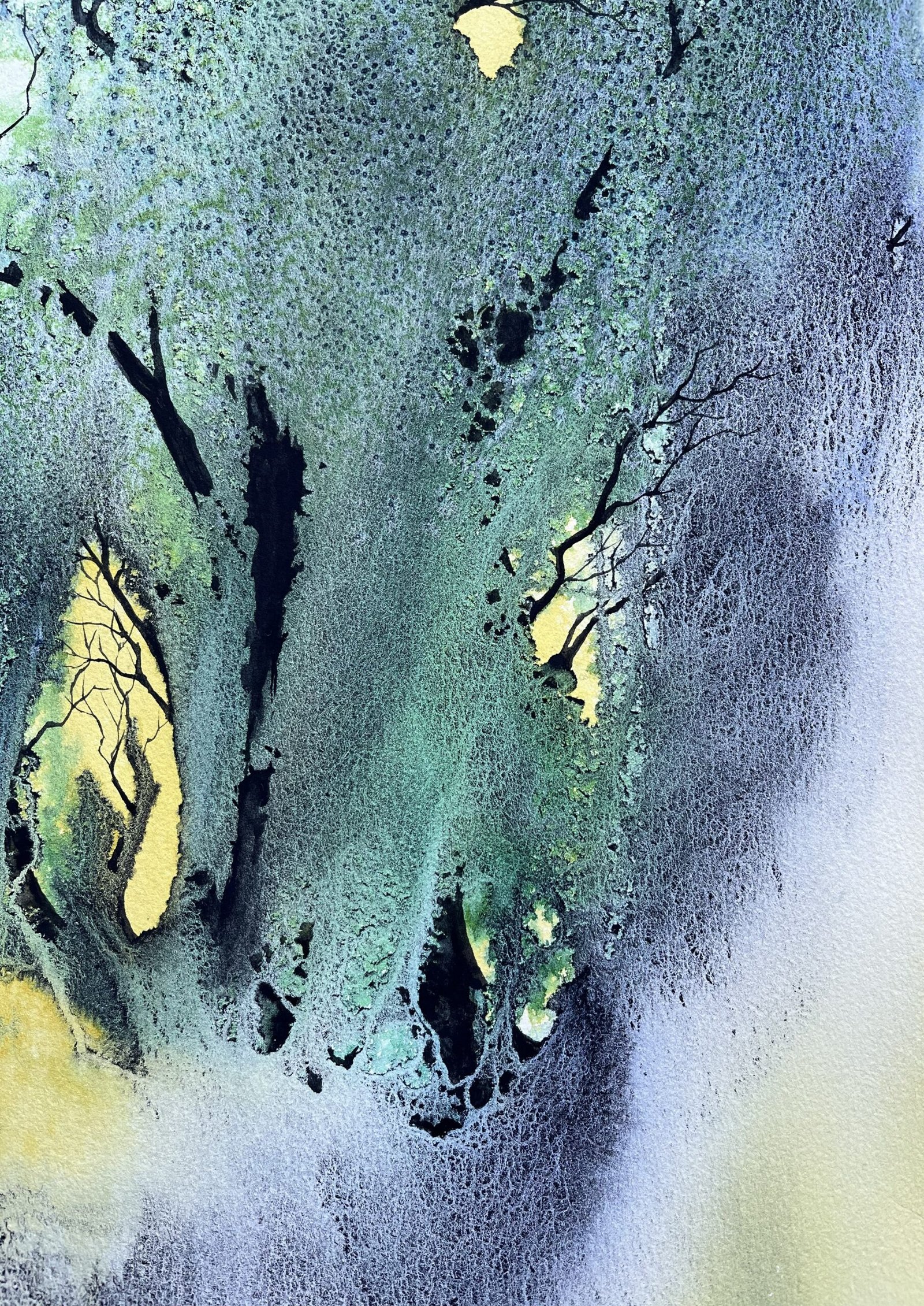 Yellowgreen Black Tree – Bild 2