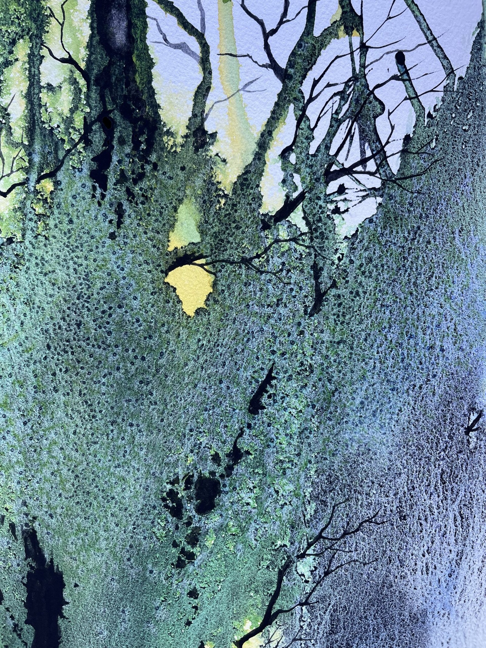 Yellowgreen Black Tree – Bild 3