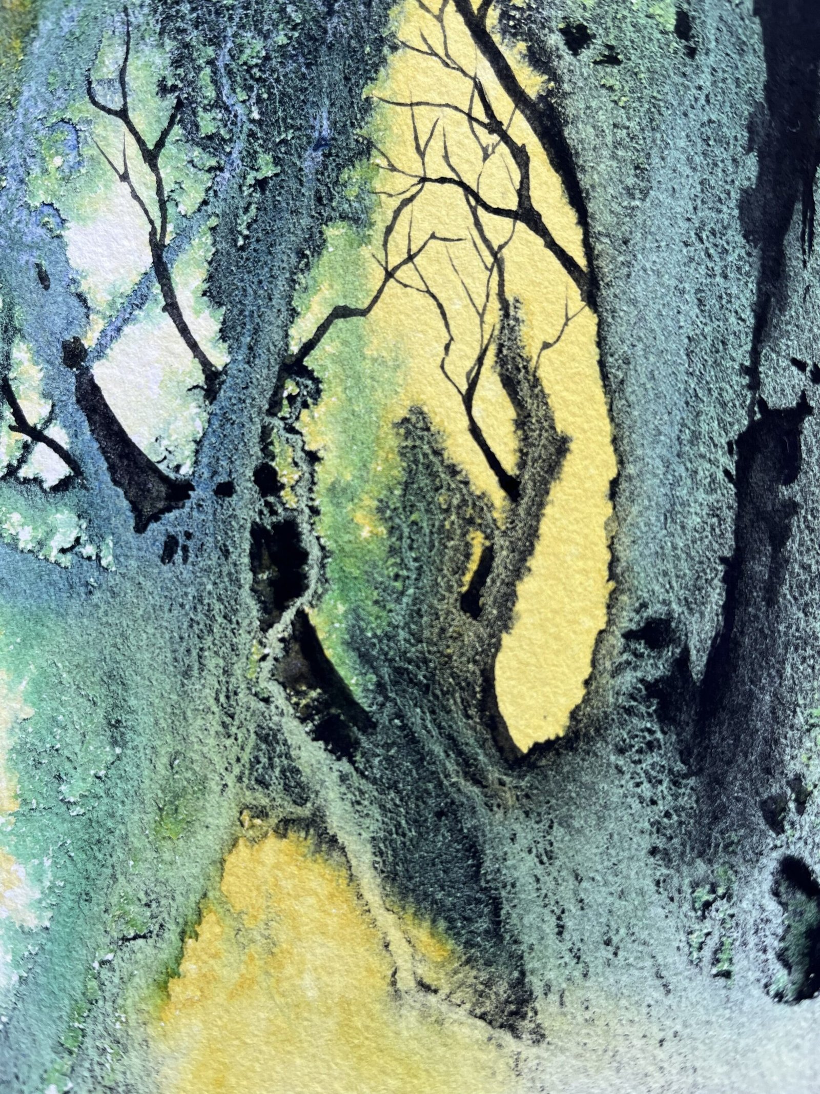 Yellowgreen Black Tree – Bild 6